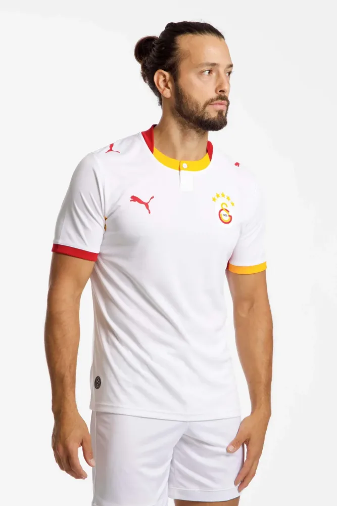 PUMA Galatasaray Istanbul Away Replica Herren Fussballtrikot 26/27 Weiss, Herren, Größe: S