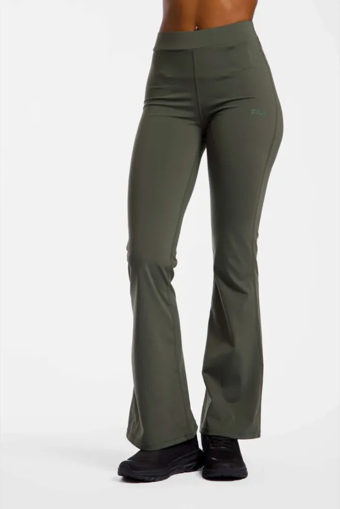 FILA Ouistreham Damen Tight Grün, Damen, Größe: S