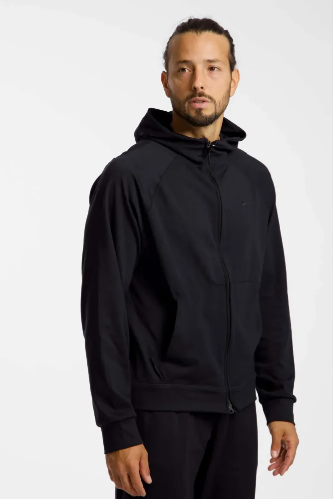 Nike Primary Nanoknit Dri-FIT Herren Trainingsjacke Schwarz, Herren, Größe: M