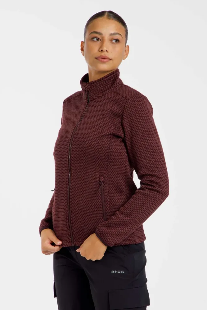 46 NORD Damen Midlayer Bordeaux, Damen, Größe: 38