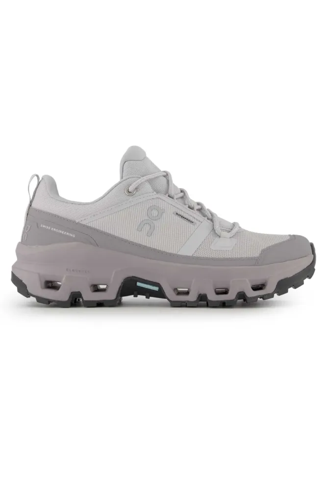 ON Cloudrock Low Waterproof Damen Trekkingschuh Grau, Damen, Größe: 5,5
