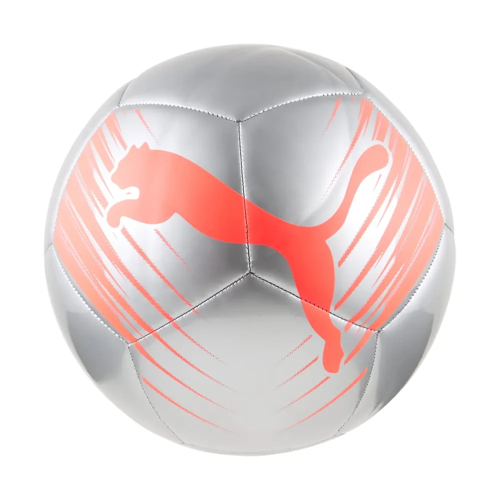 PUMA Attacanto Graphic Fussball Silber, , Größe: 5