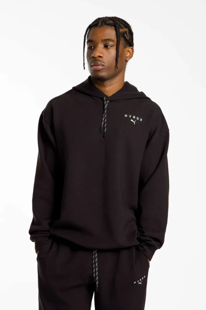 PUMA x HYROX CLOUDSPUN Herren Hoodie Schwarz, Herren, Größe: M