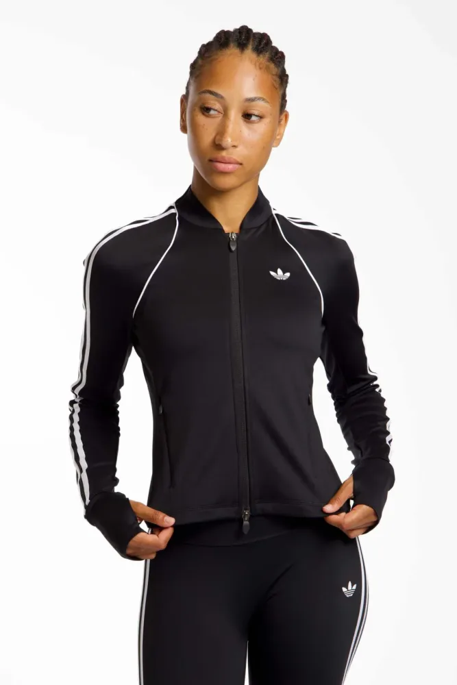 adidas Originals Sport SST Damen Trainingsjacke Schwarz, Damen, Größe: XS
