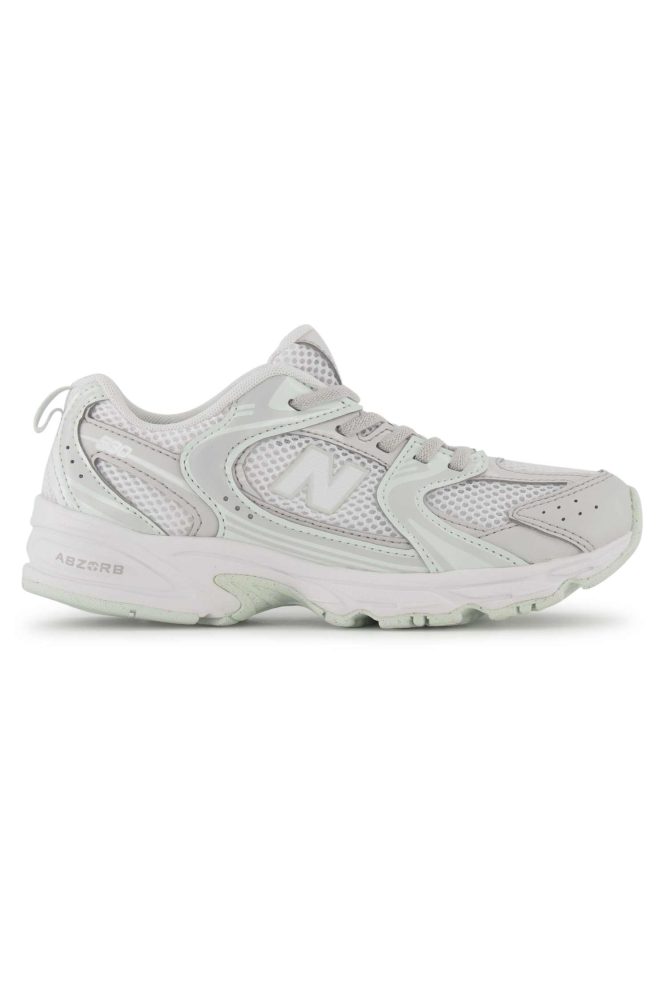 New Balance Kids 530 Bungee Lace unisex, weiss, Grösse: 34.5