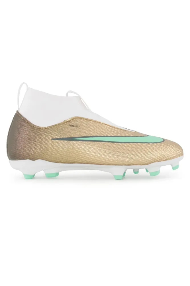 Nike Superfly 11 Academy Kylian Mbappé FG/MG Kinder Fussballschuh Gold, , Größe: 38