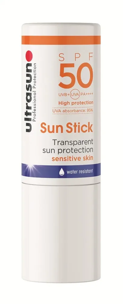 Ultrasun Sun Stick SPF50+ 9 g Sonnenschutz Weiss, Herren, Größe: 0