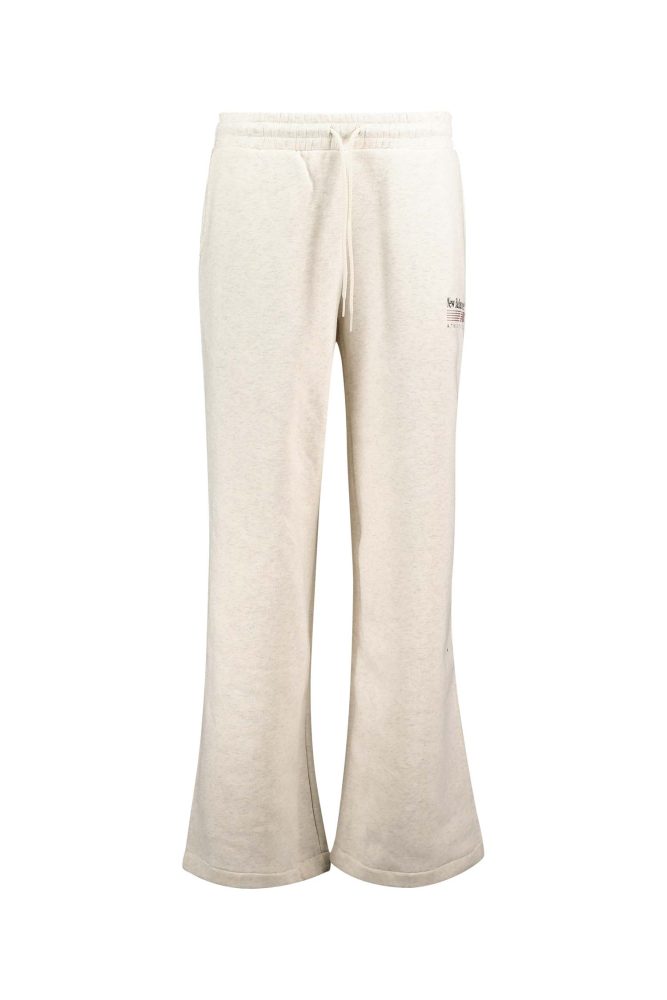 New Balance New Balance W Trackside Fleece Pant Damen, weiss, Grösse: S  Damen, weiss, Grösse: S