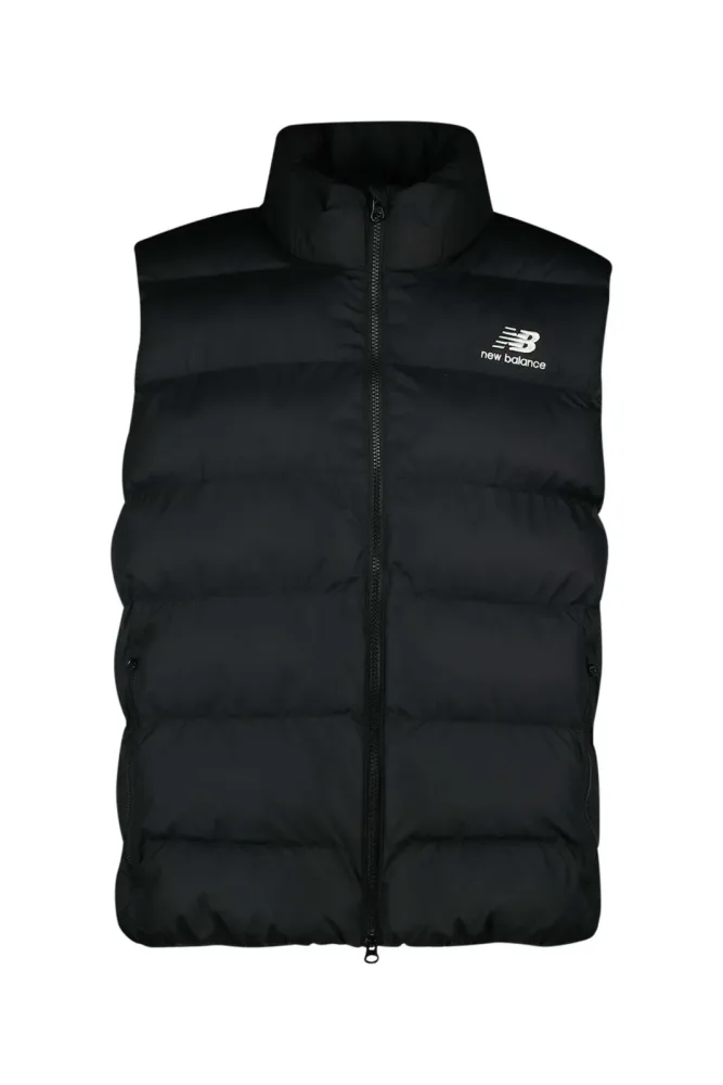 New Balance New Balance Boston Puffer Vest Herren, schwarz, Grösse: S  Herren, schwarz, Grösse: S