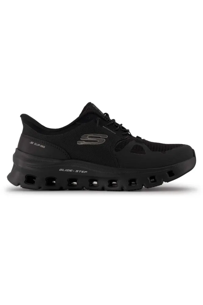 Skechers Slip-ins Waterproof: Glide-Step Pro Damen Sneaker Schwarz, Damen, Größe: 37