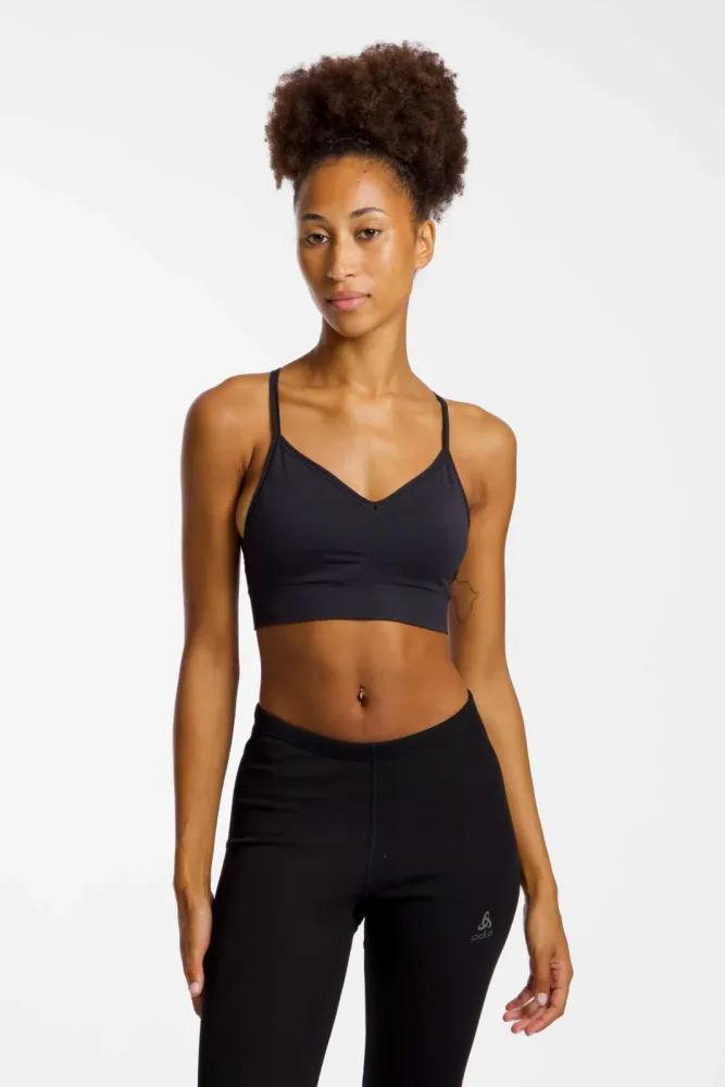 ODLO Damen Sport-BH Seamless Low Support schwarz | S