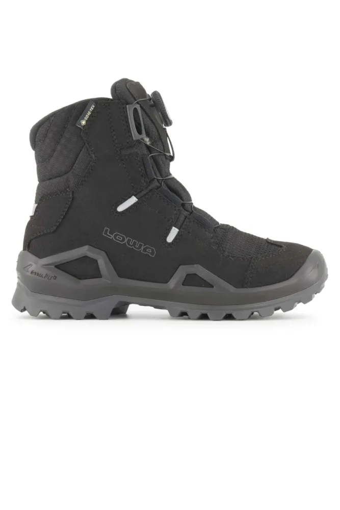 LOWA Milo Evo Hi BOA® Gore-Tex® Kinder Winterboot Schwarz, , Größe: 31