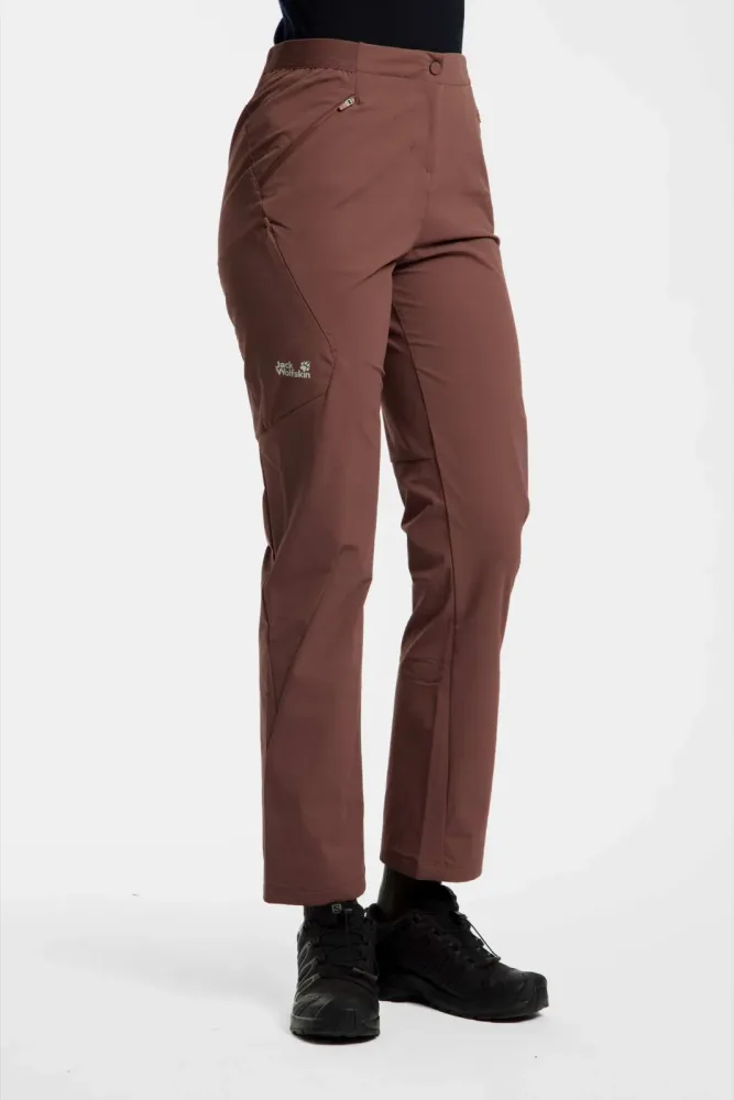 Jack Wolfskin Activate Flex Damen Wanderhose Lila, Damen, Größe: 44