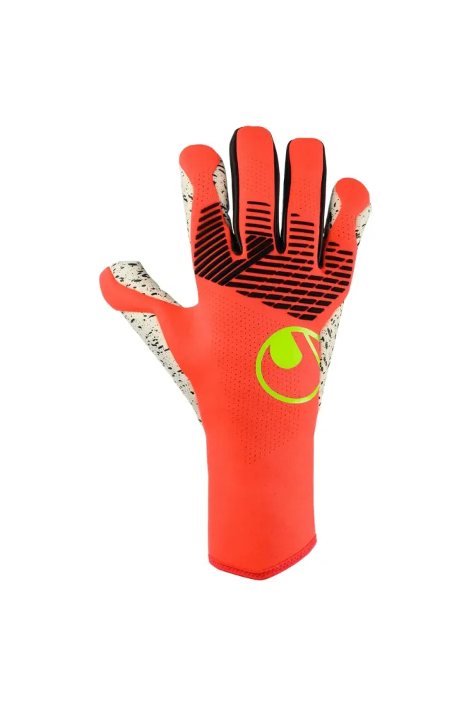 Uhlsport Fangmachine Zone Supergrip + HN Torwarthandschuh Gelb, Herren, Größe: 9 1/2
