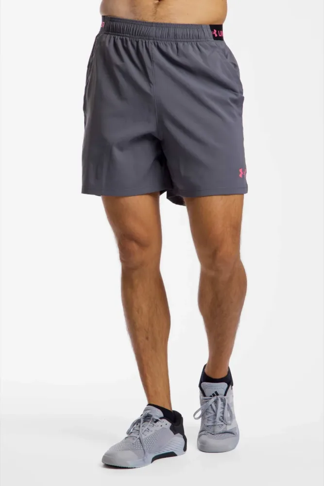 UNDER ARMOUR Herren Fitnessshort UA Vanish Webstoff DC grau | L