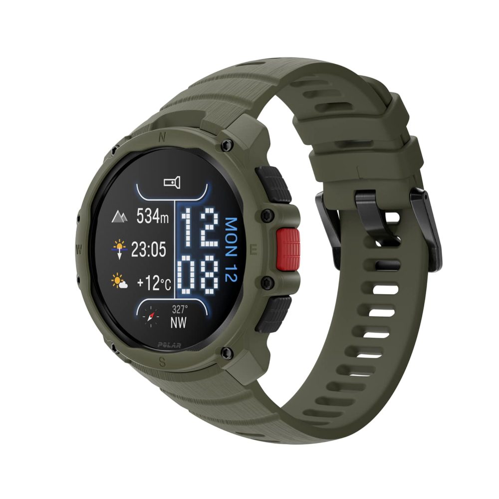 POLAR Outdoor-Multisportuhr Street X dunkelgrün