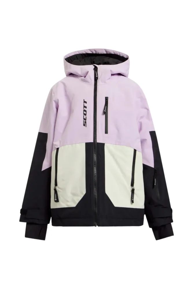 SCOTT Vertic Dryo Kinder Skijacke Rosa, , Größe: 128