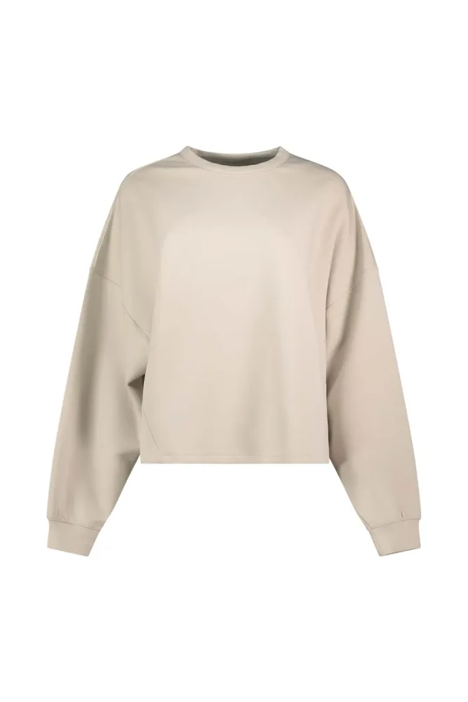 Nike 24.7 ImpossiblySoft Oversize Damen Pullover Beige, female, Größe: XL