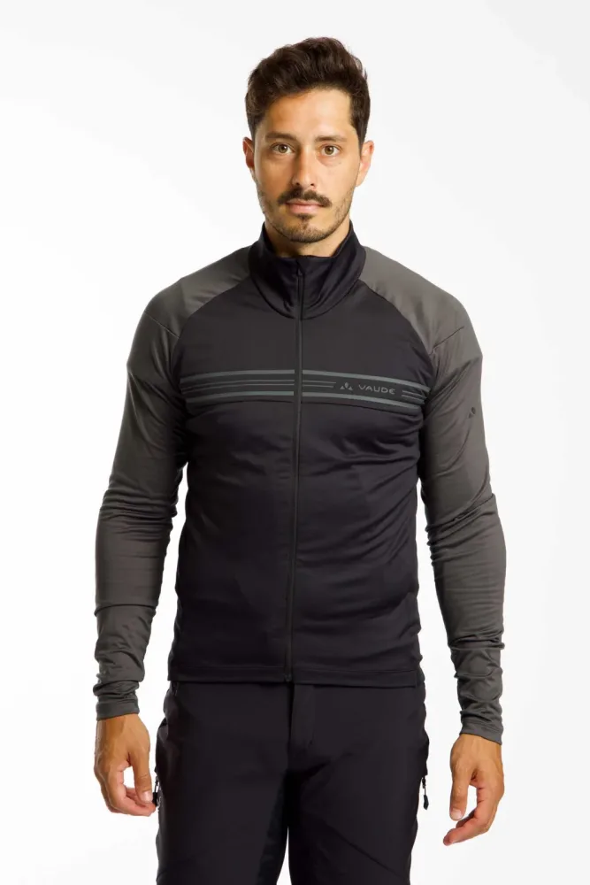 VAUDE Posta LS Herren Biketrikot Grau, Herren, Größe: M