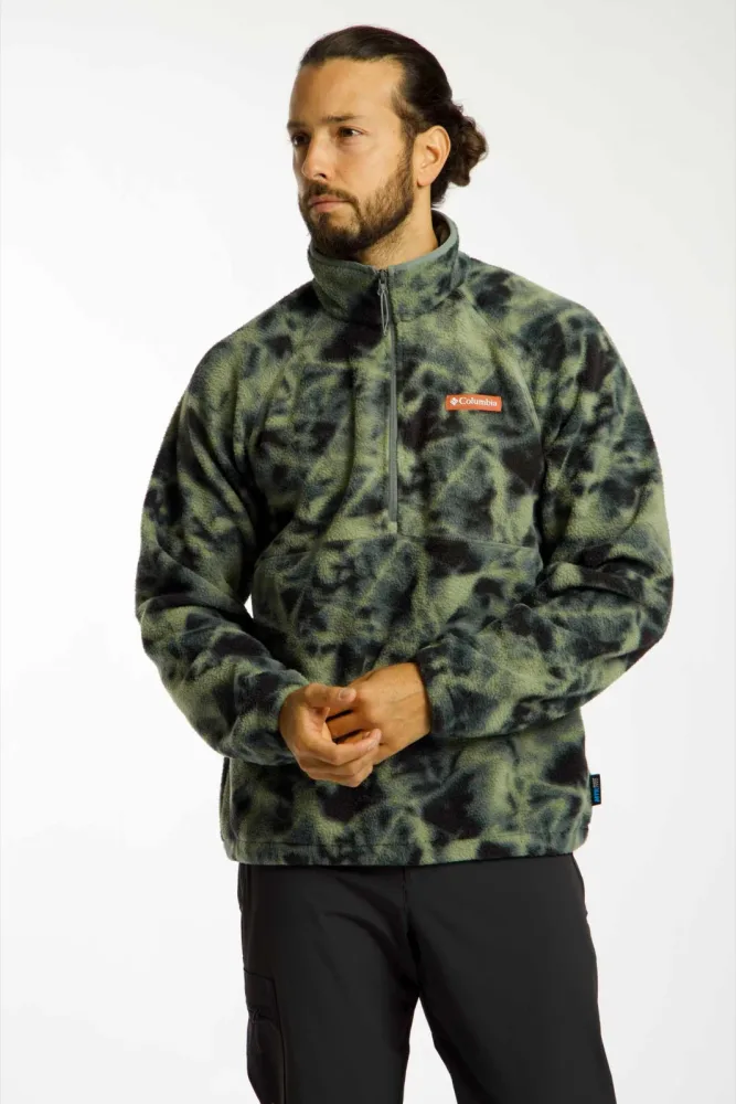 Columbia Timber Crest™ MTR Half-Zip Herren Fleecepullover Grün, Herren, Größe: XL