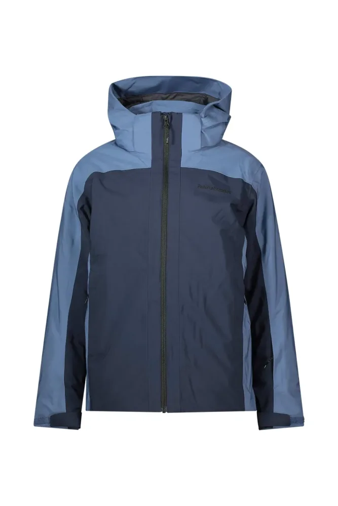 PEAK PERFORMANCE Maroon Blocked HIPE® 2L Insulated Kinder Skijacke Blau, , Größe: 164