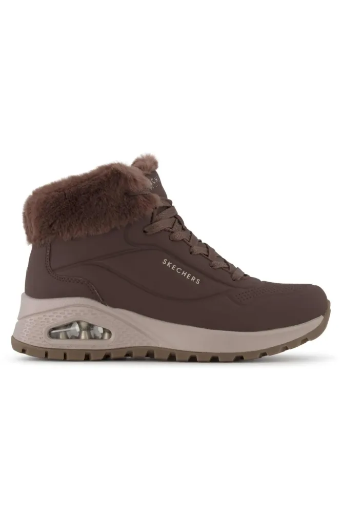 Skechers Schnürboots, Damen , Braun 38