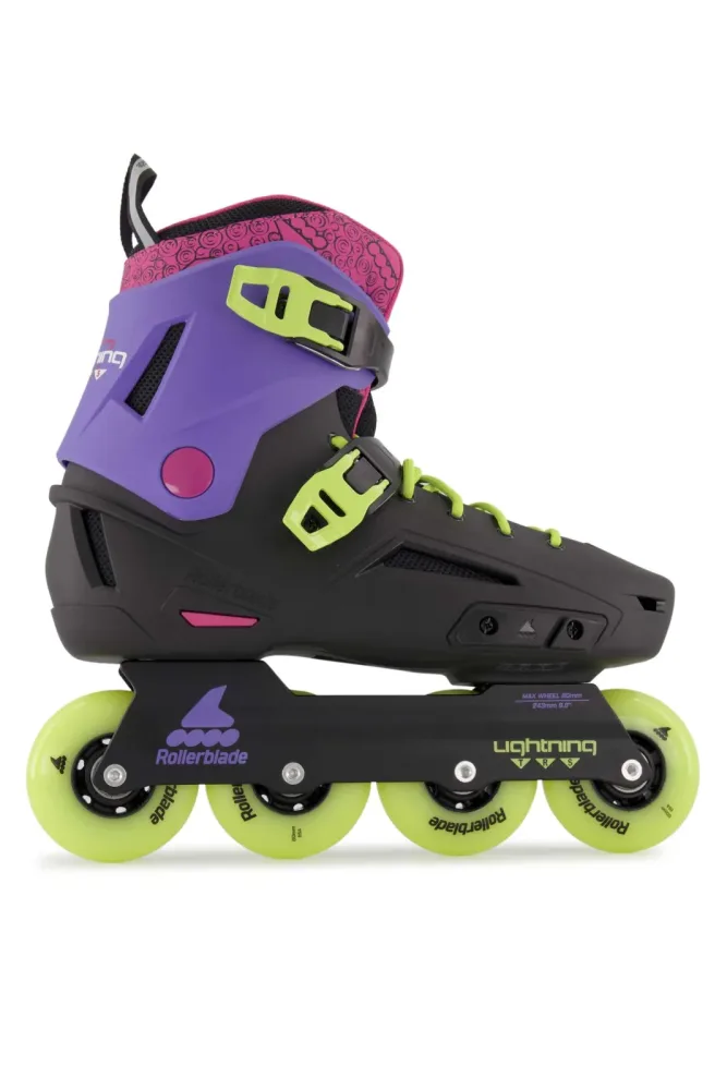 Rollerblade Lightning TRS Inlineskates Schwarz, Herren, Größe: 25