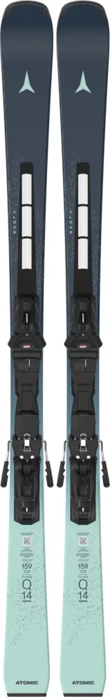 ATOMIC Cloud Q14 Revoshock S Damen Ski Set 26/27 Blau, Damen, Größe: 166