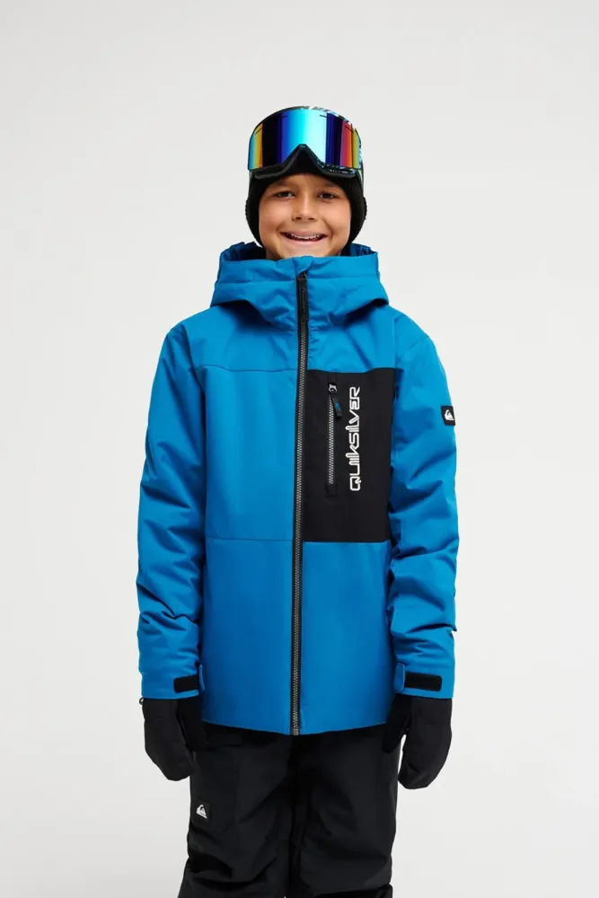 Quiksilver Sycamore 10K Kinder Ski-/Snowboardjacke Blau, , Größe: 152