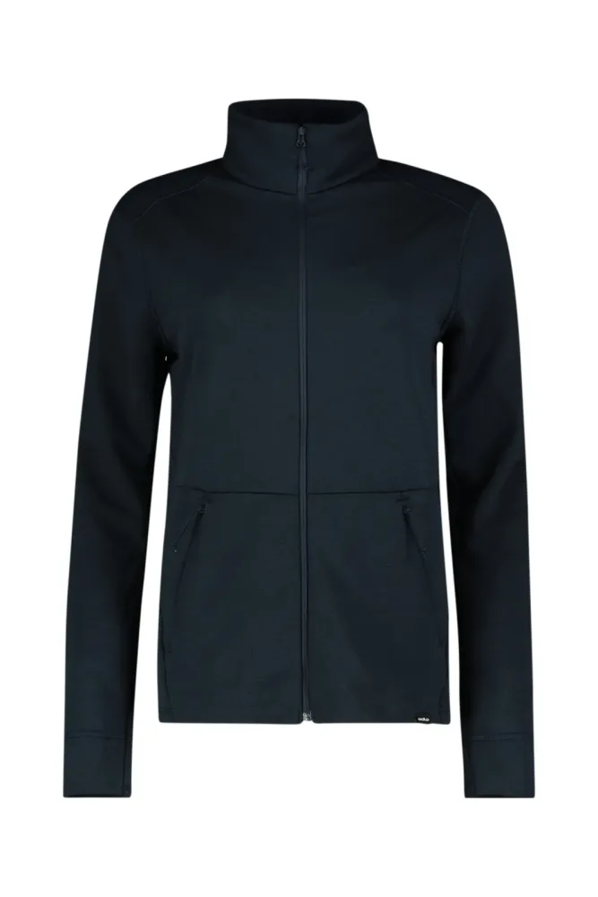 Odlo Grid Fleece Mid Layer Full-Zip für Damen - Wandern - marineblau, XL