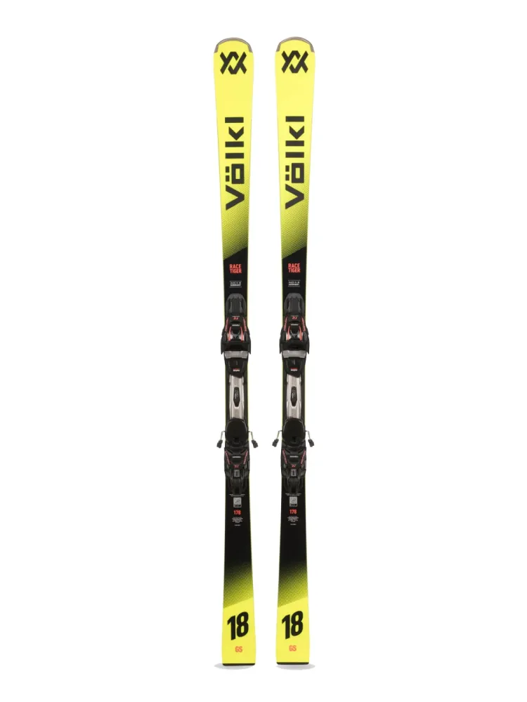 Voelkl Racetiger GS Ski Set 26/27 Gelb, Herren, Größe: 173