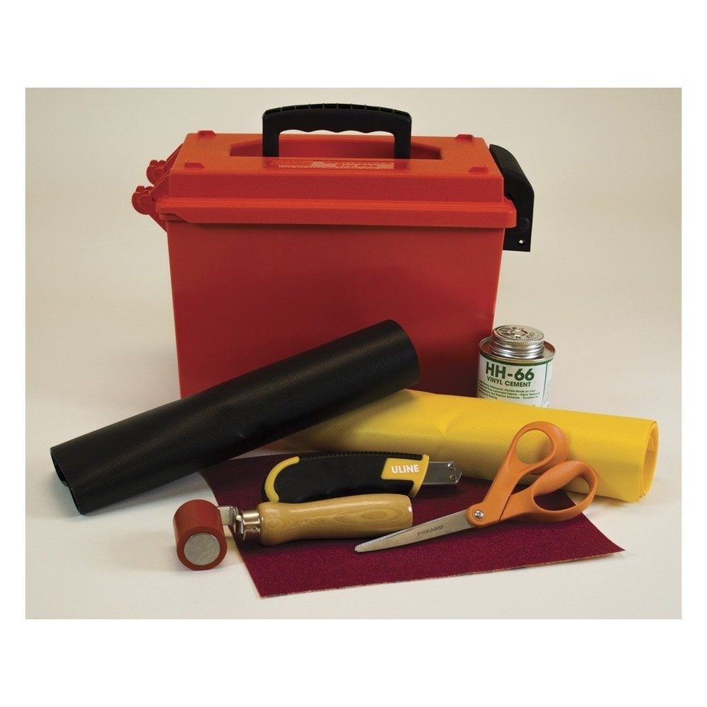 Justrite® Repair Kit QuickBerm®, PVC-beschichteter Reparatursatz für Gewebe