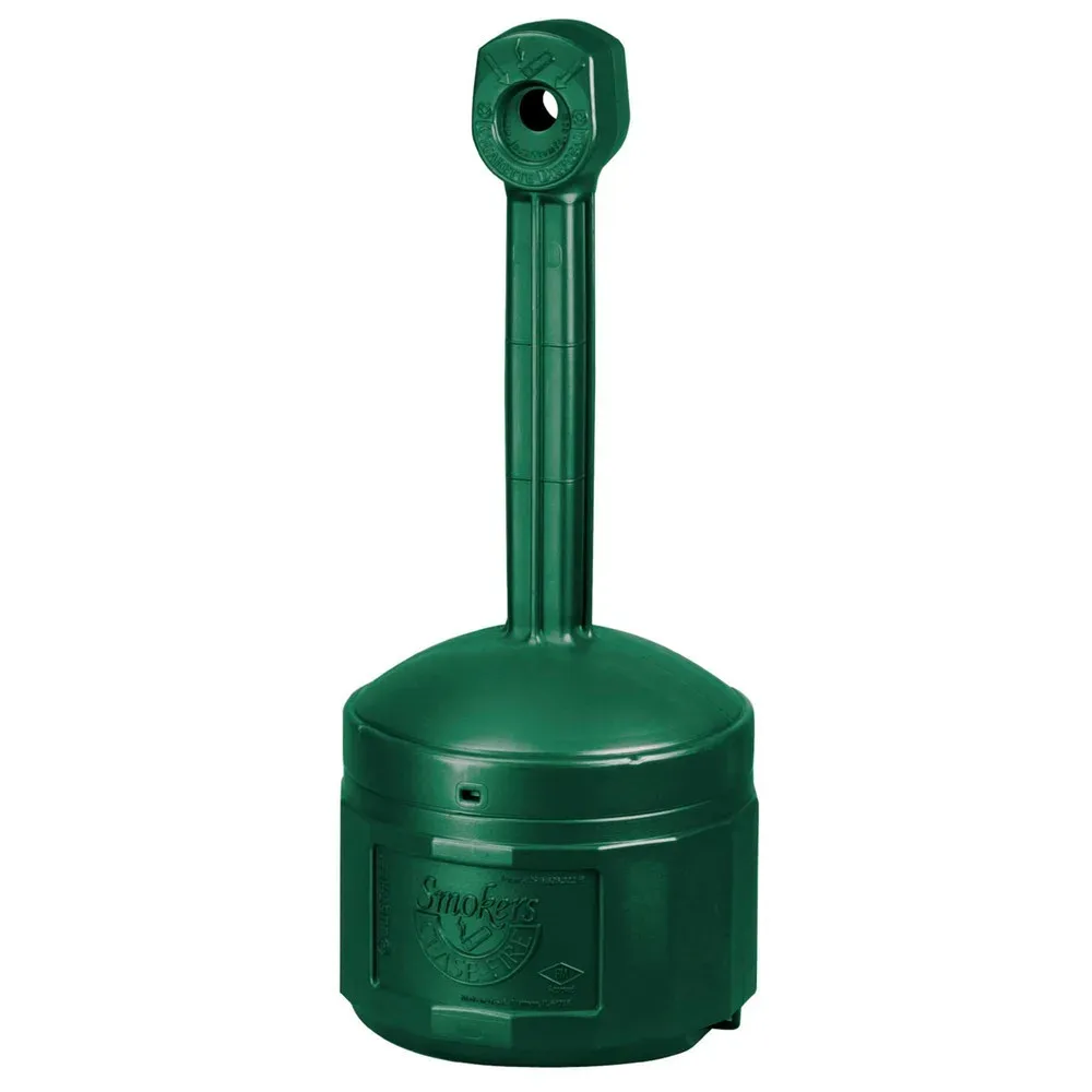 Justrite® Sicherheits-Standascher, selbstlöschend, 15 Liter, grün