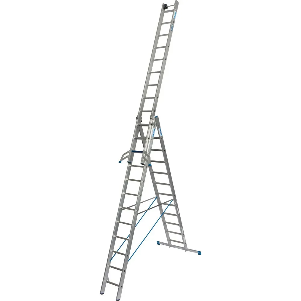 KRAUSE® STABILO Vielzweckleiter +S, 3x 12 Sprossen/Stufen