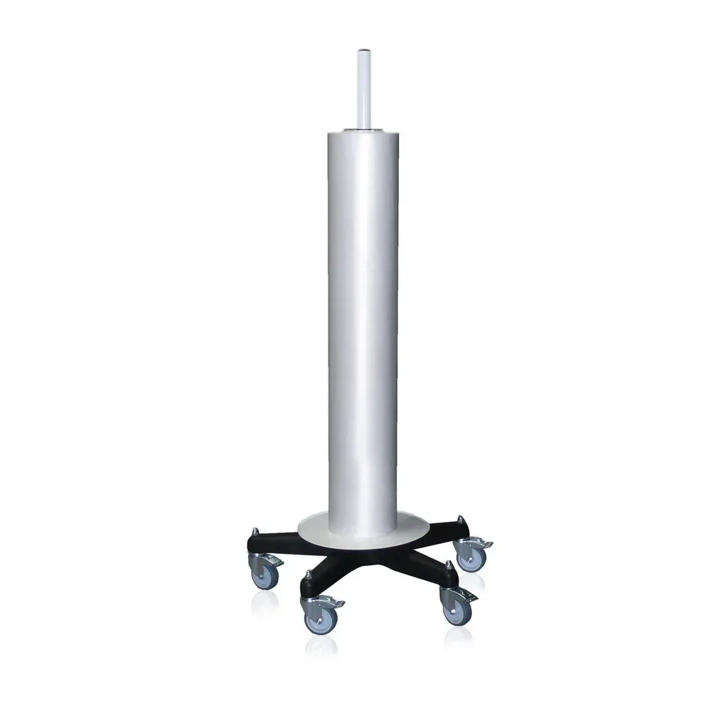 Folienspender für perforierte Deckblattfolien bis 1.600 mm Breite, max. Rollengewicht 50 kg