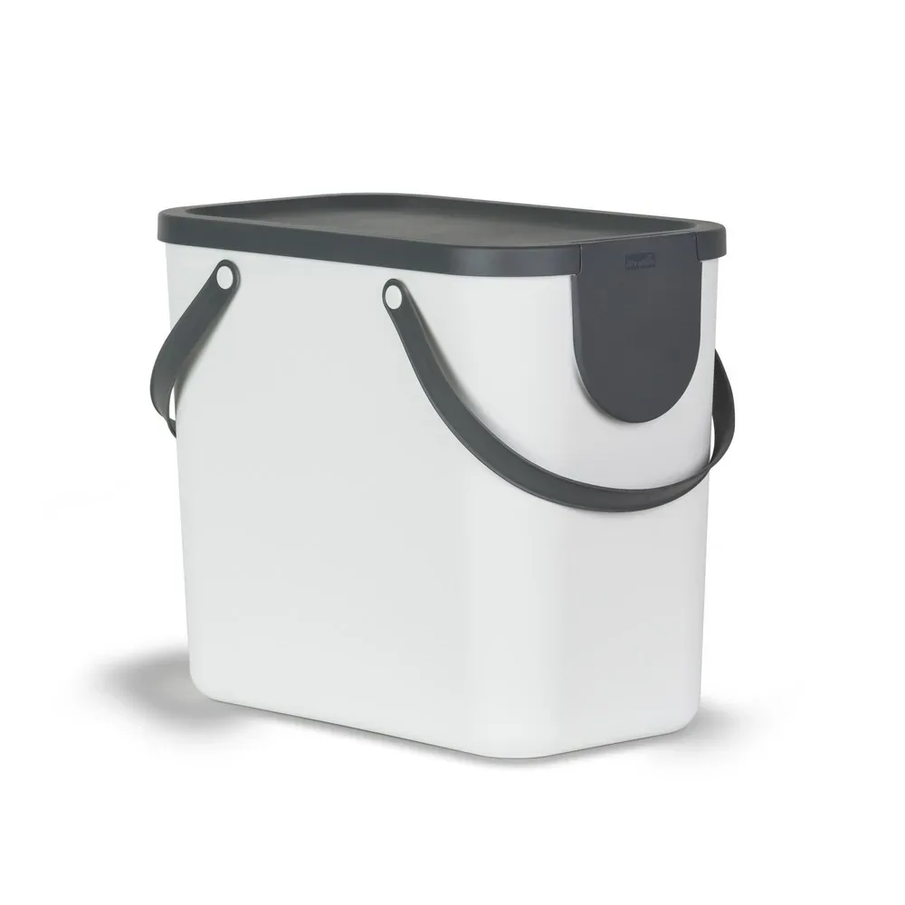 Rotho Recycling Müllsystem Albula | 34 × 23.5 × 40 cm | 25 l