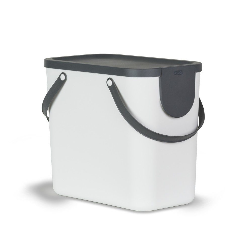 Rotho Recycling Müllsystem Albula | 34 × 23.5 × 40 cm | 25 l