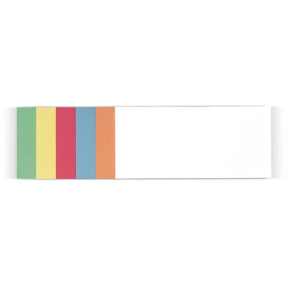 Franken Moderationskarten Oval Farbig sortiert 11 x 19 cm 500 Stück
