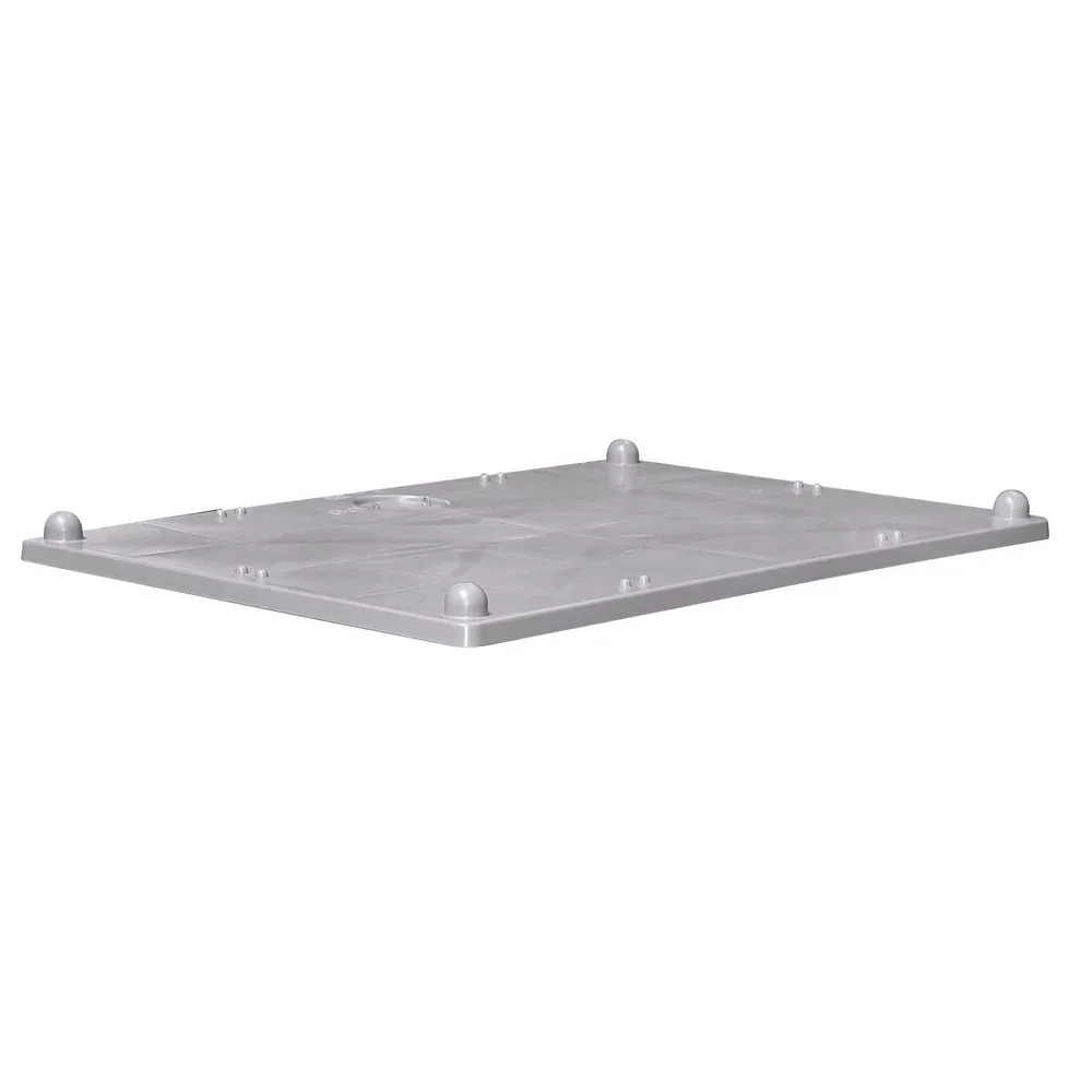Stülpdeckel für Grossbehälter aus Polypropylen, BxT 1.200 x 800 mm, anthrazit