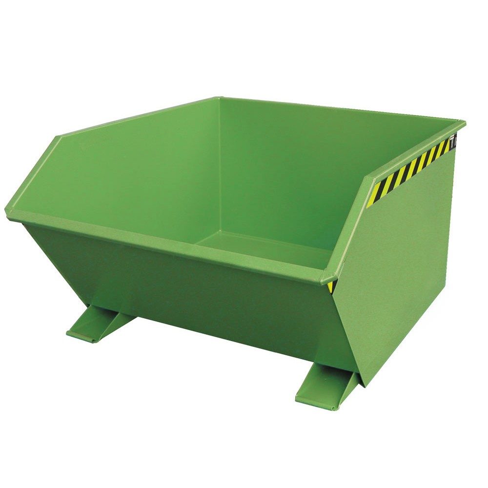 Kippbehälter Typ GU, 1000 Liter, grün