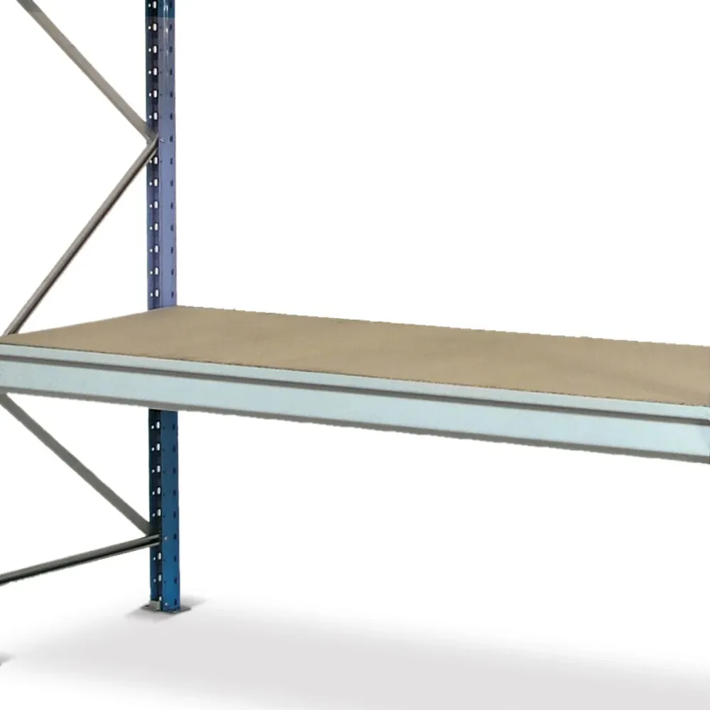 Fachboden für ManOrga Weitspannregal, mit Spanplatten, FL bis 710 kg, BxT 2.250 x 600 mm