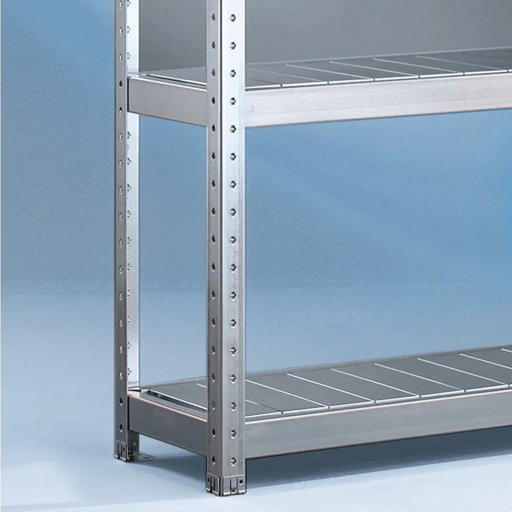 Fachboden für META Weitspannregal, mit Stahlpaneelen, FL 400 kg, BxT 2.500 x 400 mm