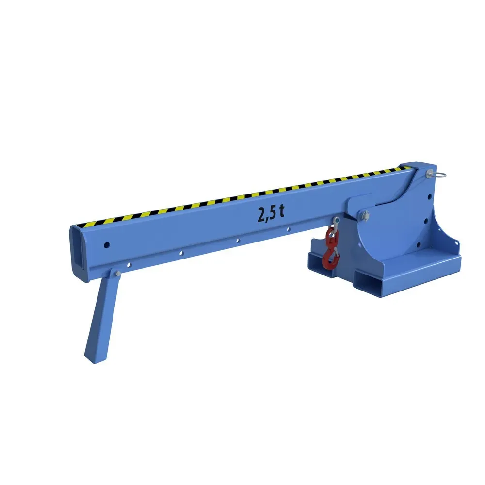 Bauer® Kranarm Typ KTH-K, Reichweite bis 1.825 mm, TK bis 2.500 kg, RAL 5012 lichtblau