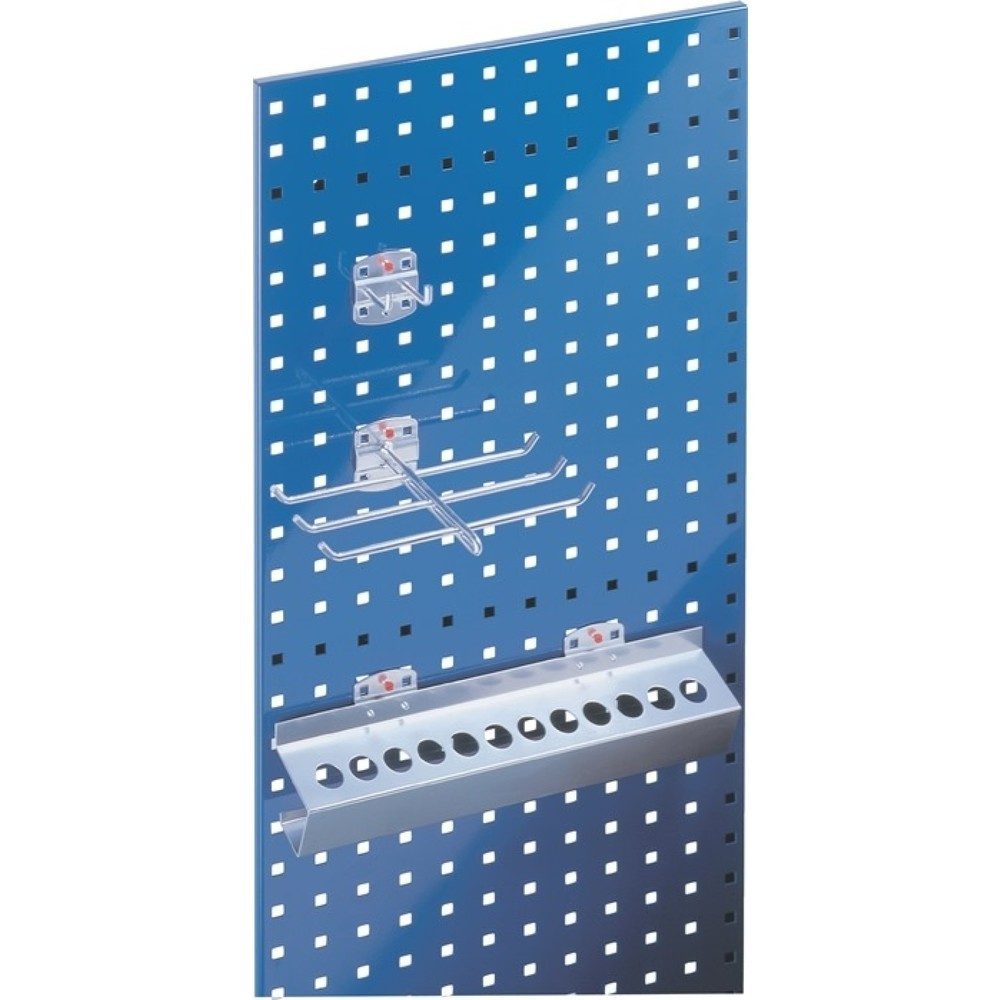 RasterPlan Lochplatte, enzianblau, RAL 5010, B450xL500mm