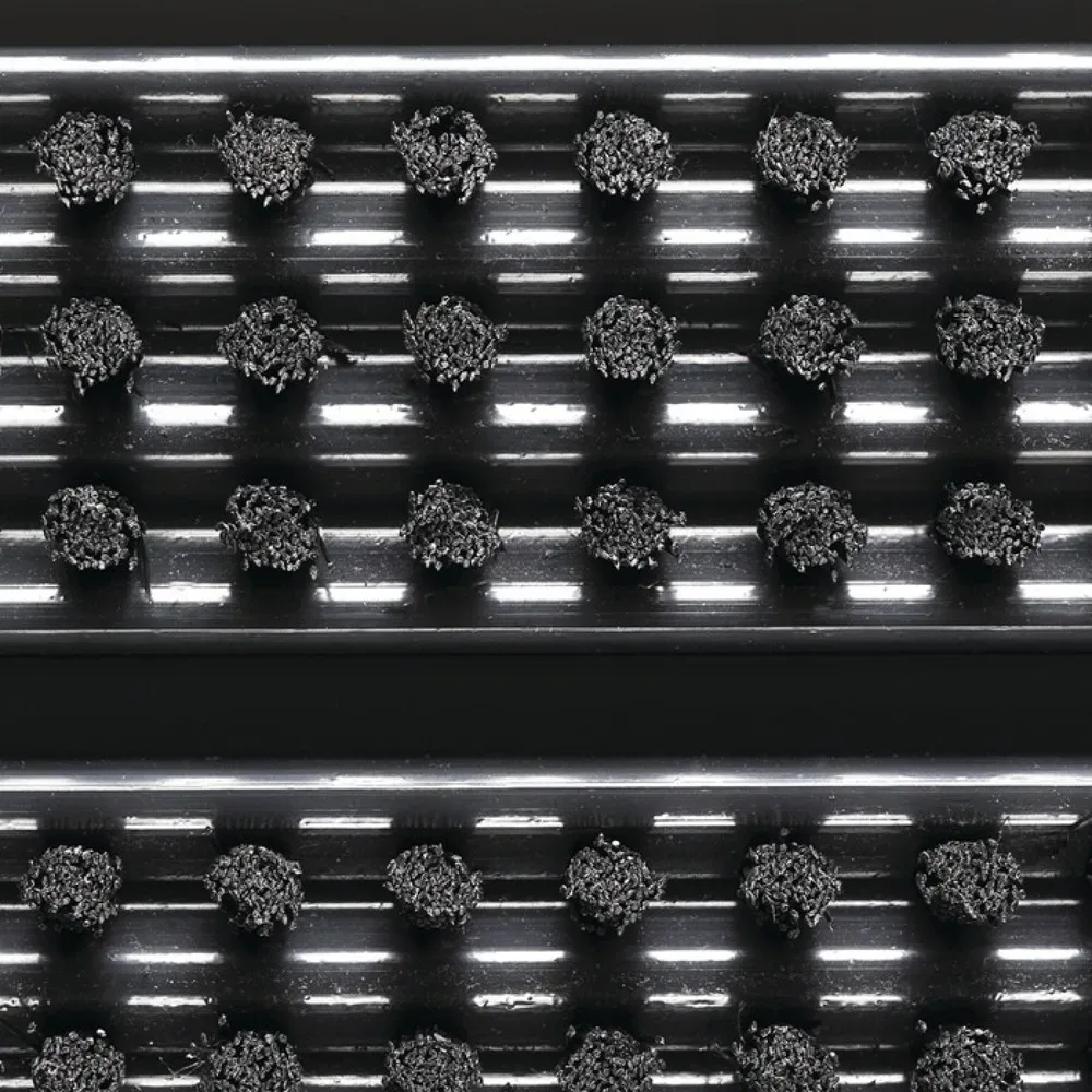 Fussmatte, L385xB590xS22mm, schwarz Polypropylen
