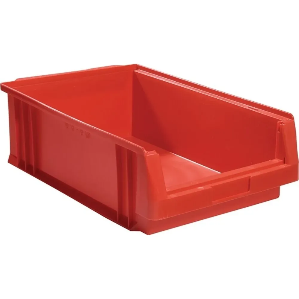 LA-KA-PE Sichtlagerkasten PLK, PP rot, L500xB315xH150mm