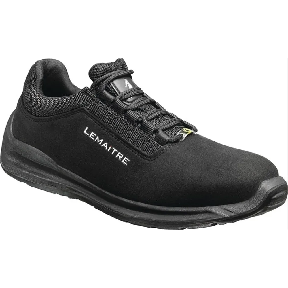 LEMAITRE Sicherheitsschuh Bolt, S3 ESD SRC EN ISO 20345, Grösse 43 schwarz, Mikrofaser