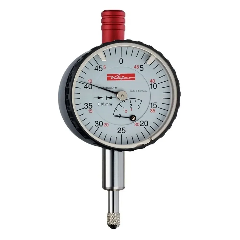 Kleinmessuhr KM 4T 3mm Abl.0,01mm o.Stossschutz KÄFER