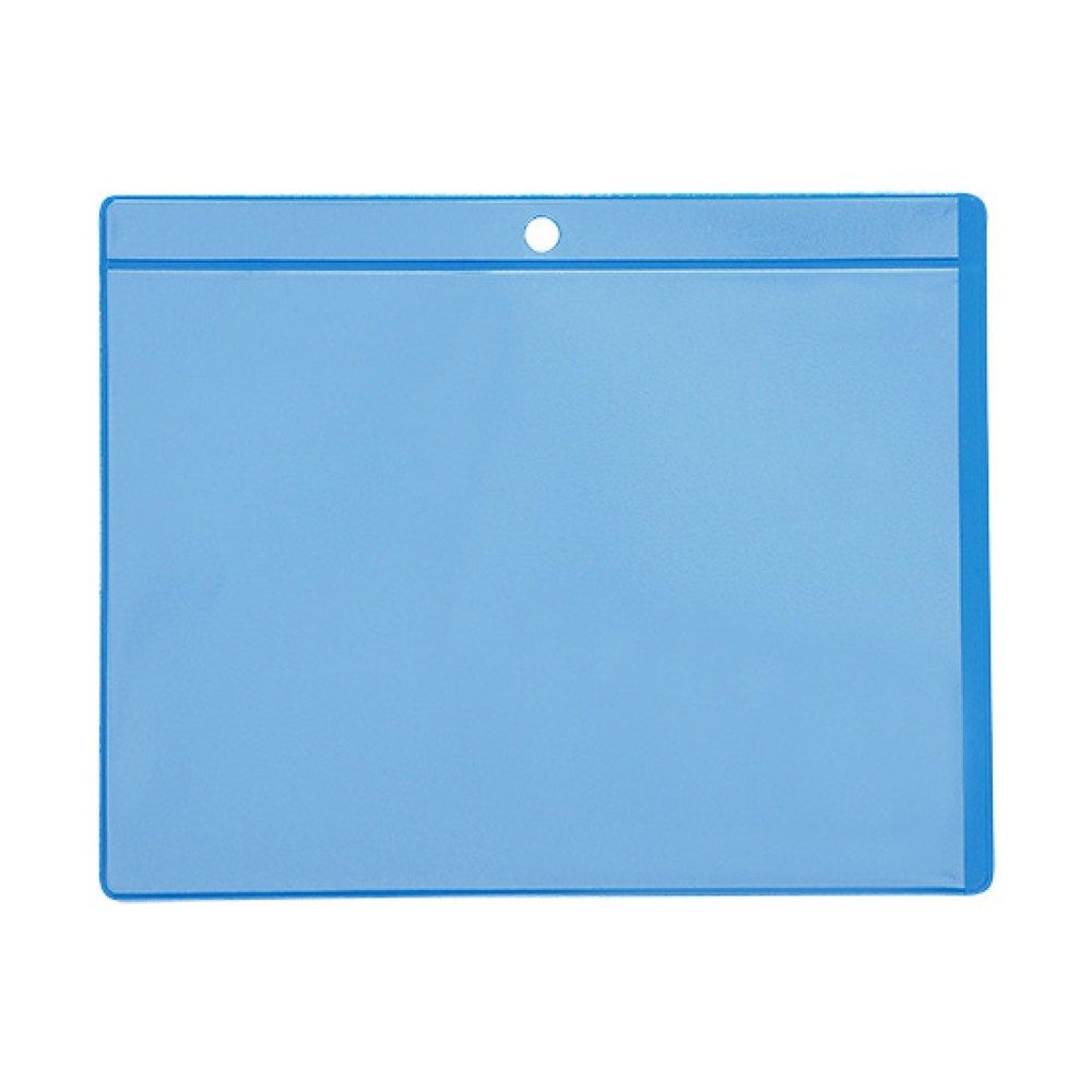 kaiserkraft Palettenfußtaschen, VE 100 Stk, für Europaletten, blau, VE 100 Stk