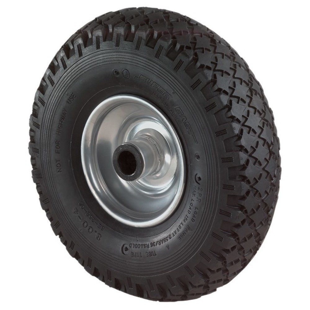 BS ROLLEN Luftrad, Ersatzrad, Rad-Ø 400 mm Tragfähigkeit 200 kg, Rillenprofil Rollenlager
